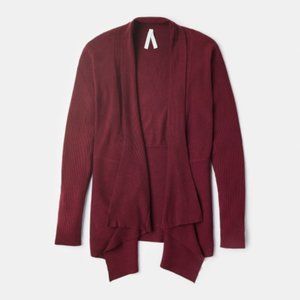 PRICE DROP! Dreamers Waterfall Cardigan - Heather Plum - Size M - *NWT*